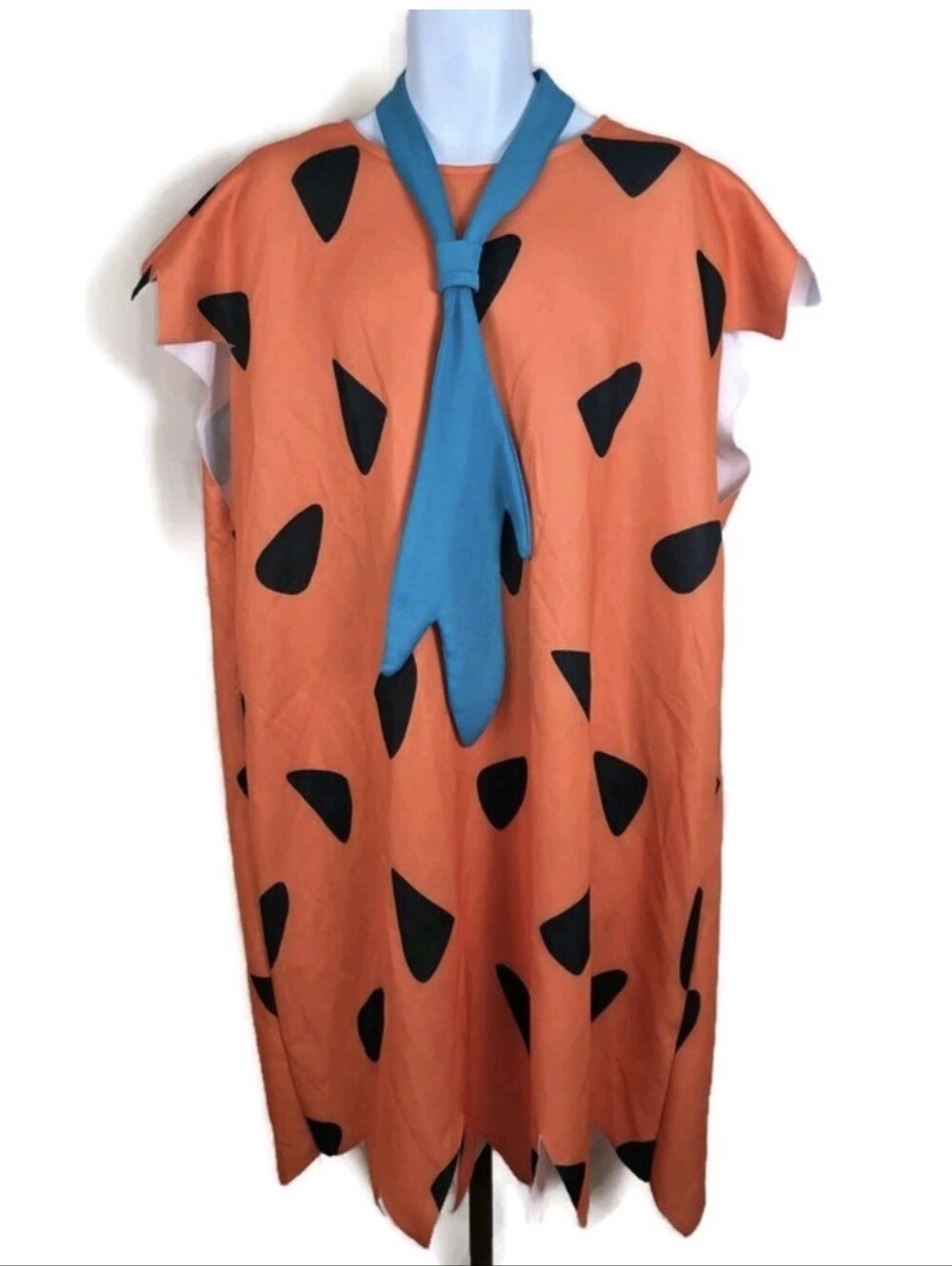 Spirit Halloween Fred Flintstone Adult Costume Tunic Tie XXL 2X Flintstones